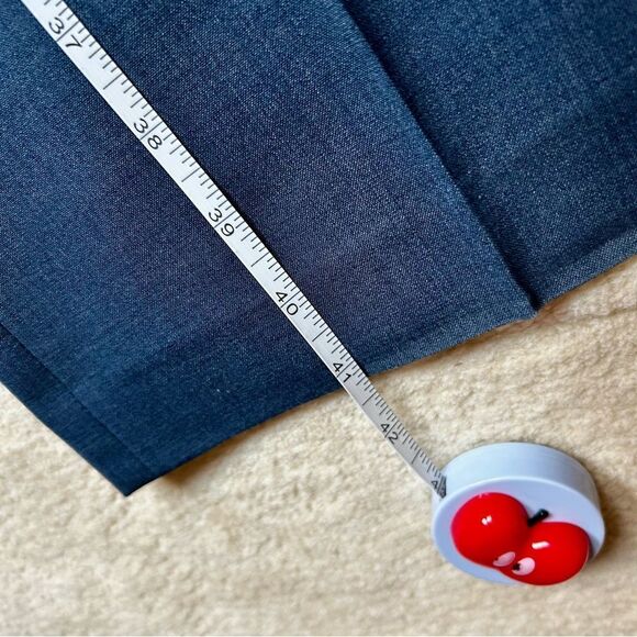 Classic Navy Blue Dress Pants - Picture 6 of 7